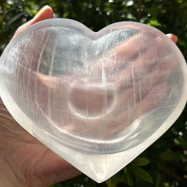 1pc 5-18cm selenite bowl