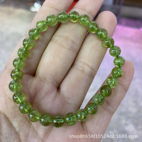 1pcs 6-7mm peridot bracelet