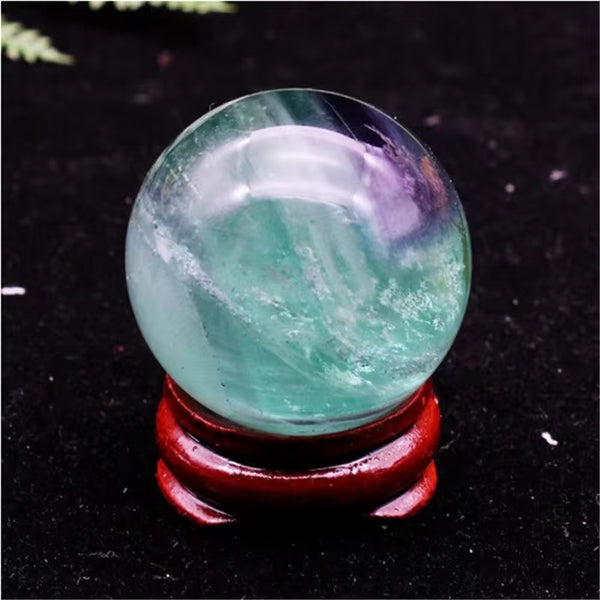 3cm-4cm fluorite sphere