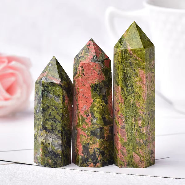 50-80mm unakite tower