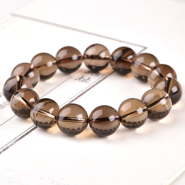 MLD Smoky quartz Bracelet 6/8/10/12mm