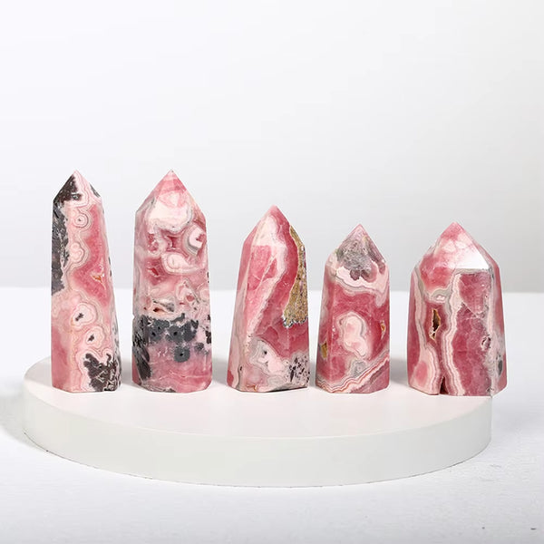 50-80g rhodochrosite tower