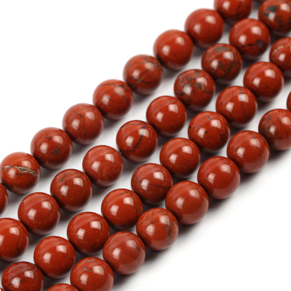 MLD red jasper beads 8/10/12mm