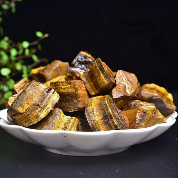 100g 2-5cm tiger's eye stone