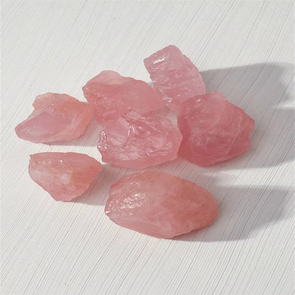 100g rose quartz crystal