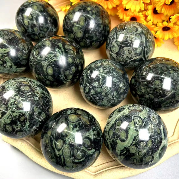 1000g 6-8cm kambaba jasper sphere