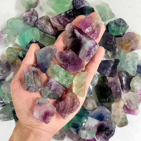 100g raw fluorite