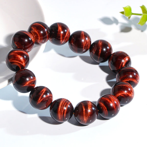 MLD red Tiger Eye Bracelet 6/8/10/12mm