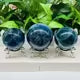 45-90mm blue fluorite sphere