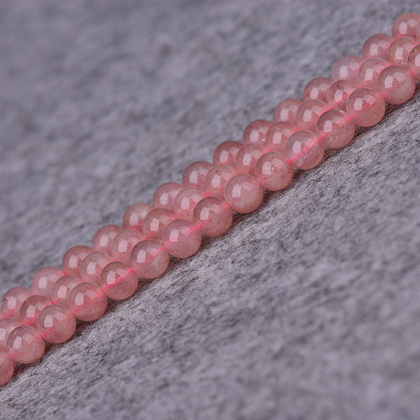 MLD Strawberry quartz crystal beads 6/8/10mm