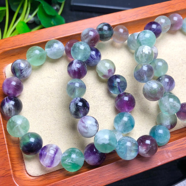 MLD Featehr Fluorite Bracelet 10/12mm