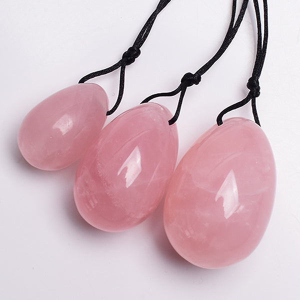 Wholesale Natural Rose Quartz Yoni Egg for Feminine Wellness and Self-Love