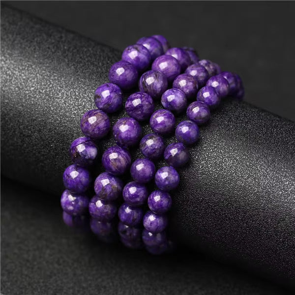 8/9/10/11/12/14mm charoite bracelet