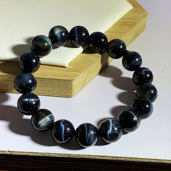 MLD Blue Tiger Eye Bracelet 8/10/12mm