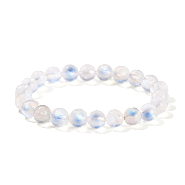 MLD Peristerite Blue Moonstone Bracelet 3A 5A 7A 6/8/10MM