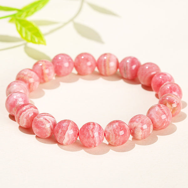 MLD Rhodochrosite Bracelet 3A 5A 6/8/10MM