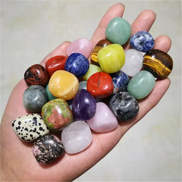 100g High Quality Natural Bulk Stone Colourful Crystals Natural Tumbled Stones Polished Crystal Home Aquarium Decoration