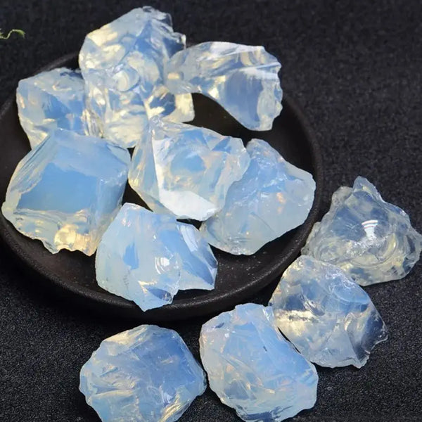 100g Natural Opal Rough Stones Quartz Crystal Raw Mineral