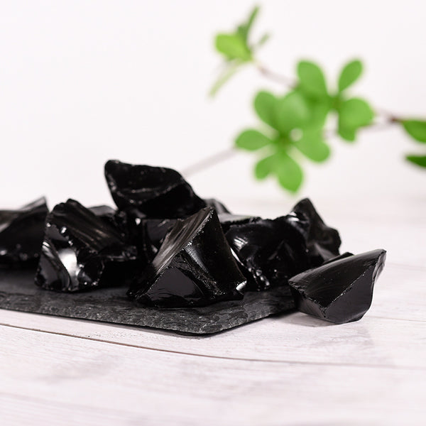 Healing Crystal Natural Obsidian Raw Stone Wholesale