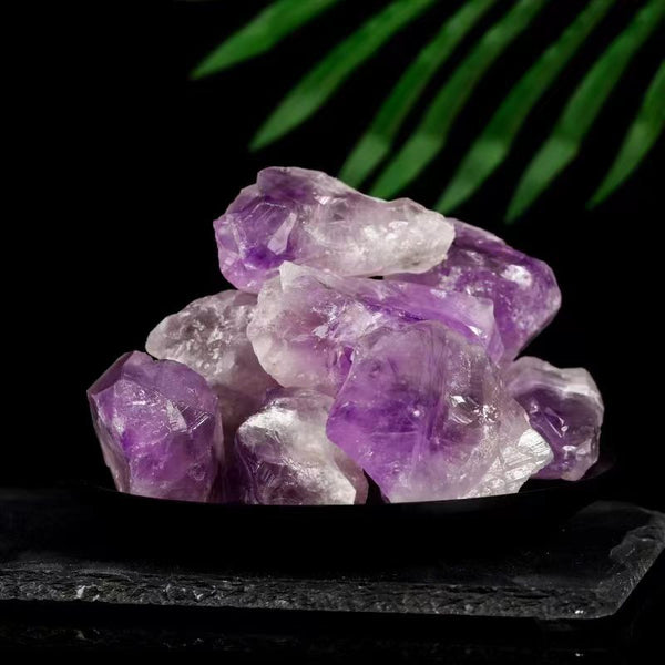 Healing Crystal Natural Amethyst Raw Stone