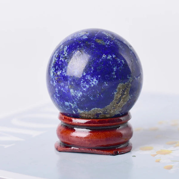 Wholesale Natural Lapis Lazuli Ball Reiki Healing Stone Home Decoration