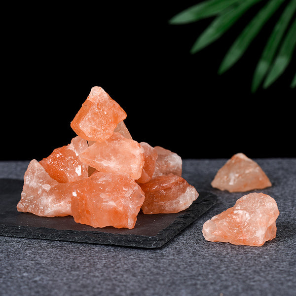 Natural Himalayan Salt Raw Crystal Stone 100g - Healing Mineral for Purification, Relaxation, and Balance