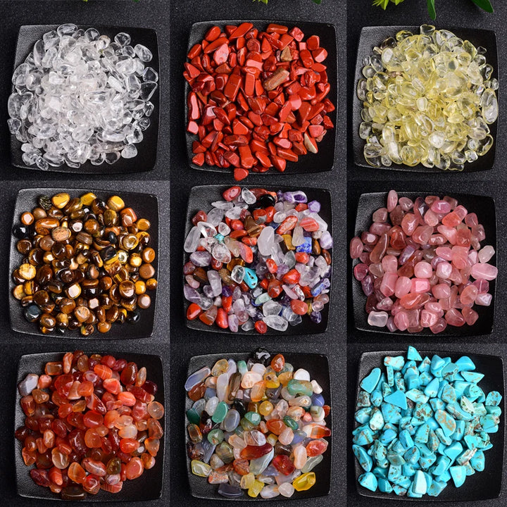  Natural Stones Gravel Crystals Chip Quartz Minerals Wholesale Bulk