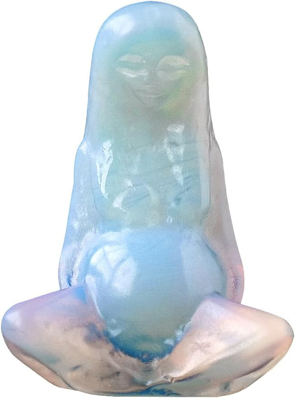 Natural Opal Crystal Carvings Mother Earth Figurine Wholesale BulkNatural Opal Crystal Carvings Mother Earth Figurine Wholesale Bulk