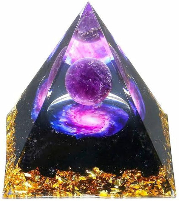 Natural Orgone Pyramid Healing Crystals Stones