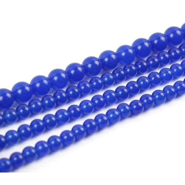 MLD Blue Carnelian Beads 8/10/12mm