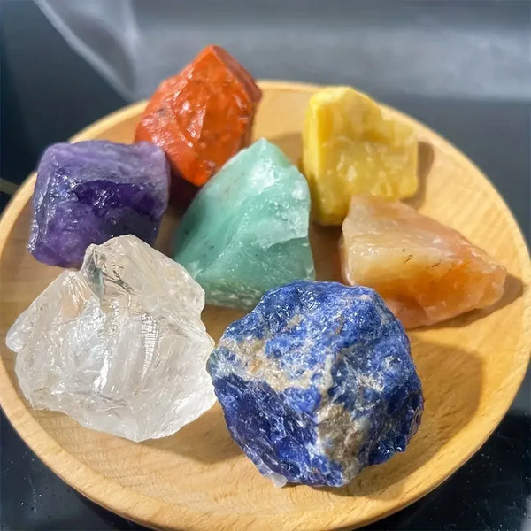 Crystal Rough Natural Chakra Crystal Rough Healing Stone