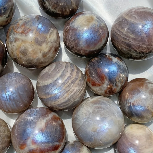 Natural Blue Moonstone Ball Flash Crystal Wholesale