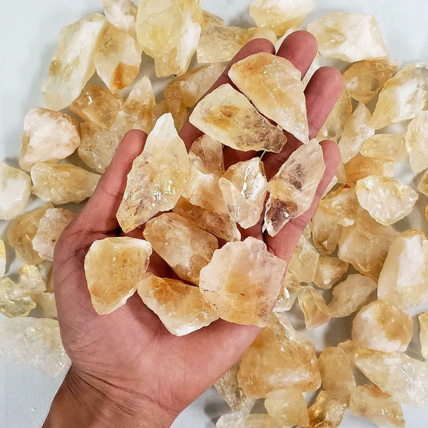 Citrine Crystal Chunks Raw Citrine Bulk Healing Crystals