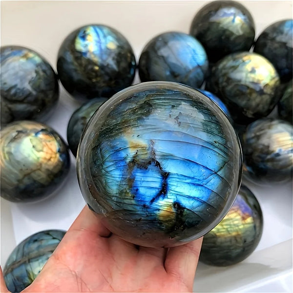 Wholesale Bulk Labradorite Crystal Ball Gemstone Sphere,