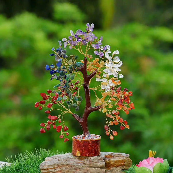 Crystal Tree Energy Stone and Healing Crystal Money Tree