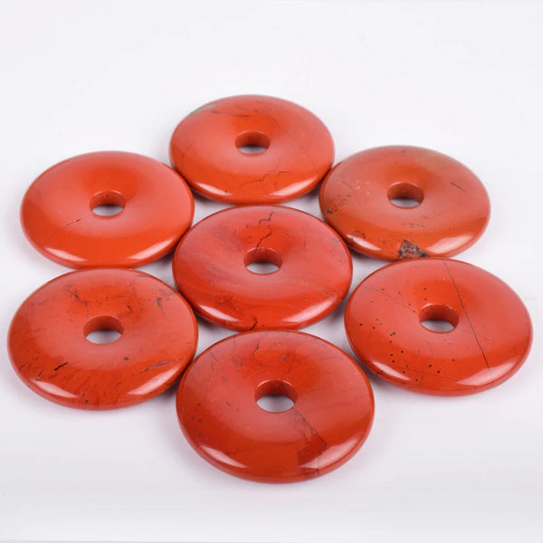 Natural Stone Red Jasper Chakra Pendants Wedding Favors Gifts