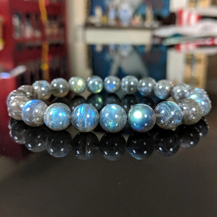 Natural 10 MM Labradorite Bracelet Wholesale Bulk