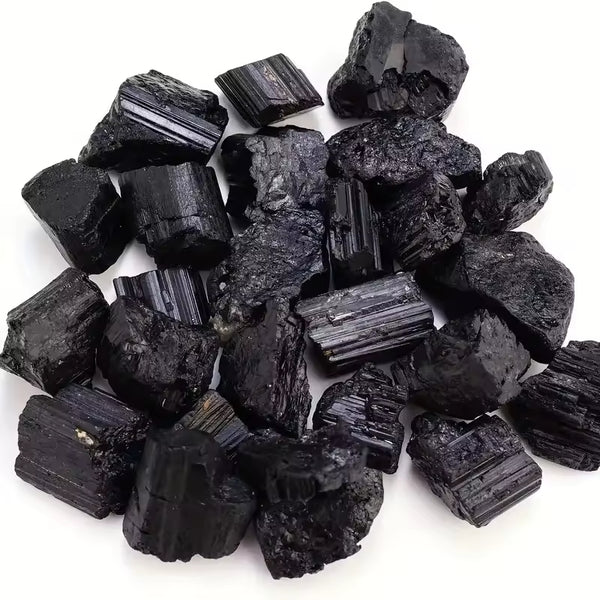 100g black tourmaline rocks