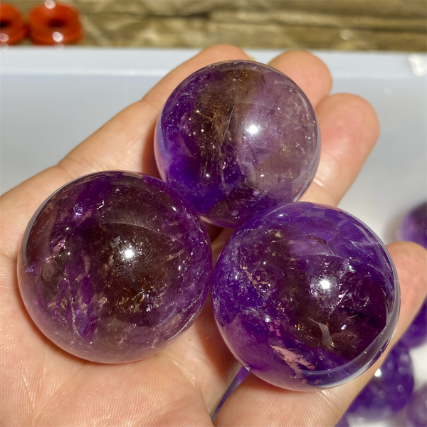 5-7cm Natural Ametrine Sphere