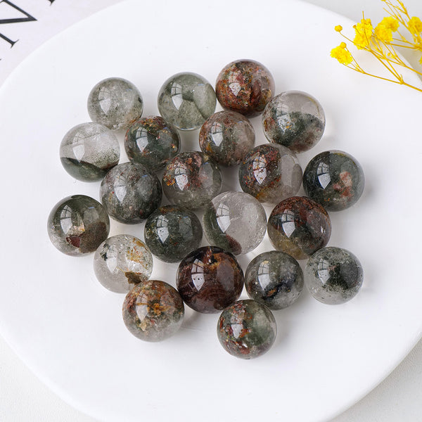 Lush Landscape Patterns Garden Quartz Sphere Ball | MLD Crystal Wholesale