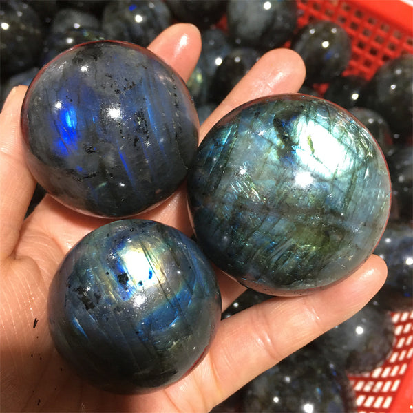 2-3inch Bulk Wholesale Natural Labradorite Sphere Ball