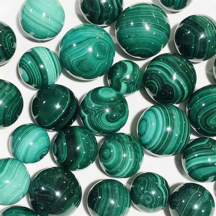 Malachite Green Sphere Natural Stones And Crystals Healing Ball