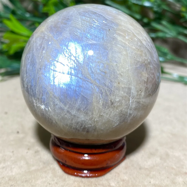 Wholesale Moonstone Ball Natural Stone Crystal Sphere Gemstones Minerals