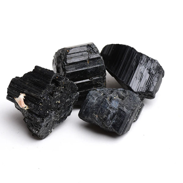 Natural Black Tourmaline Raw OreGem Mineral Specimens