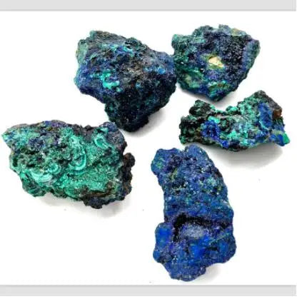 5-20g Natural Blue Azurite Mineral Specimens Ore Stone