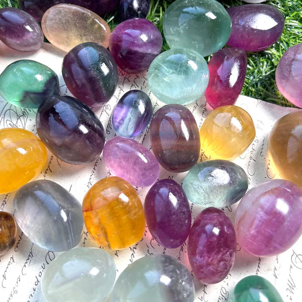 Natural Crystal Tumbled Stone Reiki Healing Agate Rolling Stones