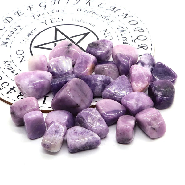 Lepidolite Crystals Stones Reiki Healing Wholesale Bulk Raw Gravel Tumbled 