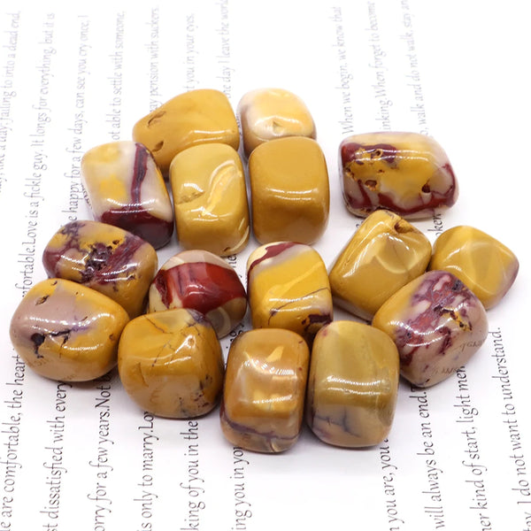 Natural Mookaite Healing Stones Irregular Tumbled Bulk