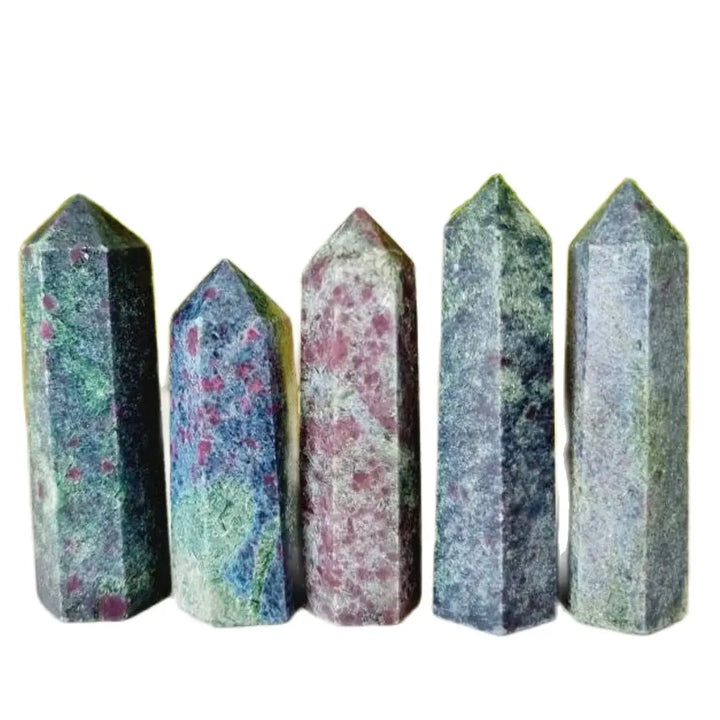 Natural Ruby Kyanite Tower Healing Crystal Point