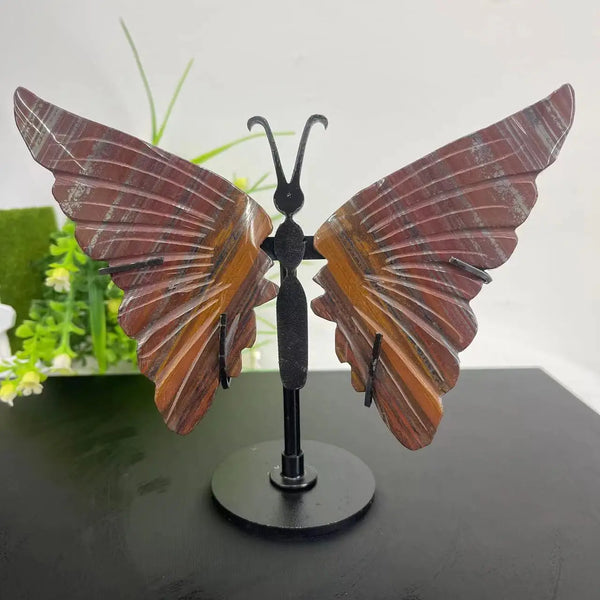 Natural Stone Carving Butterfly Wings Wholesale Bulk